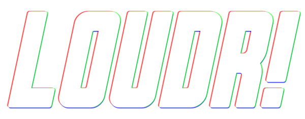 LOUDR! Logo